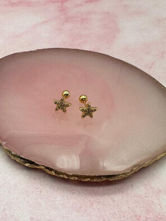 Star earrings