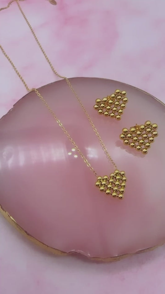 Dot heart set