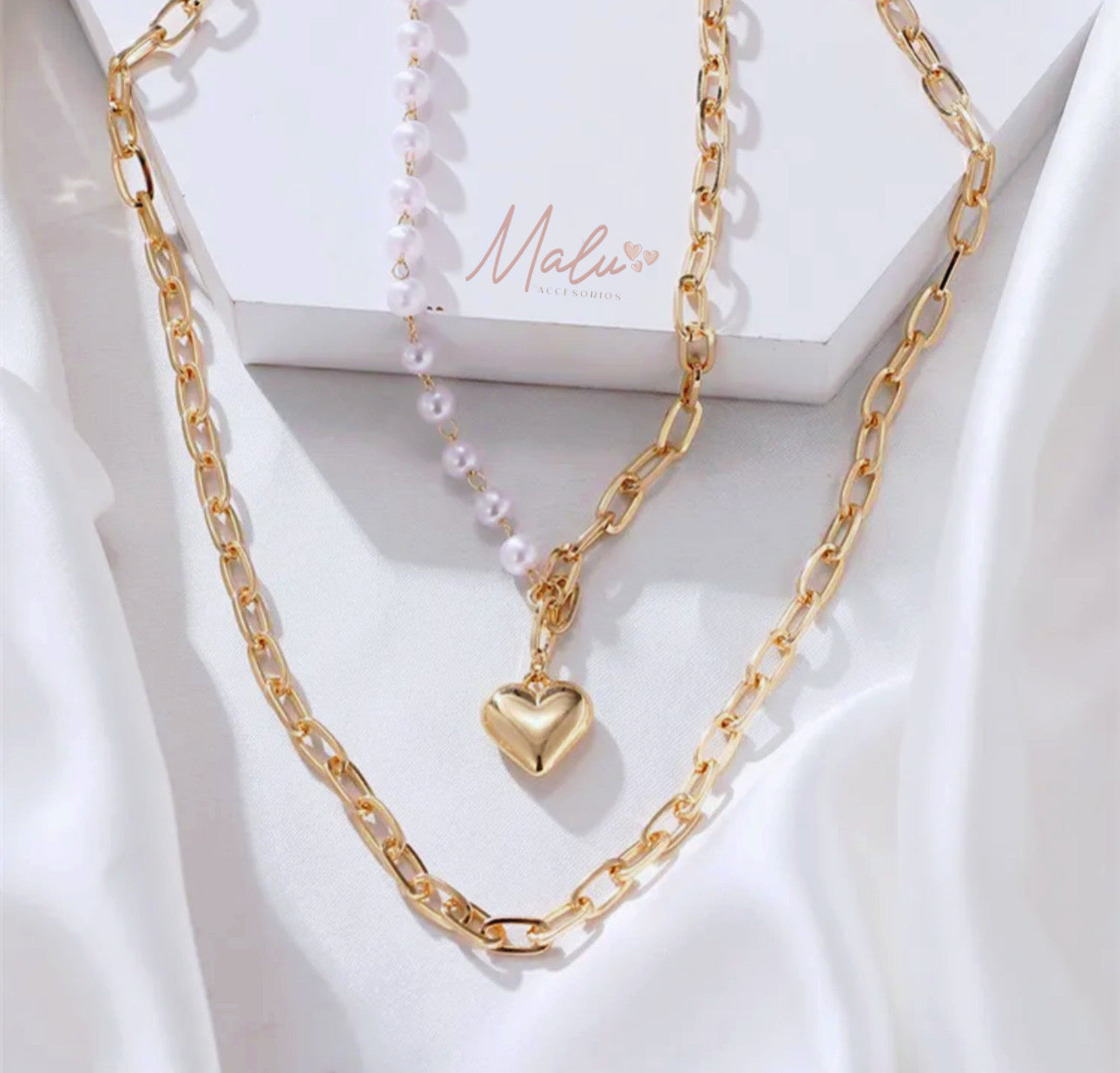 Double Love Necklace