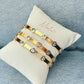 Crystal Point Heart Bracelet
